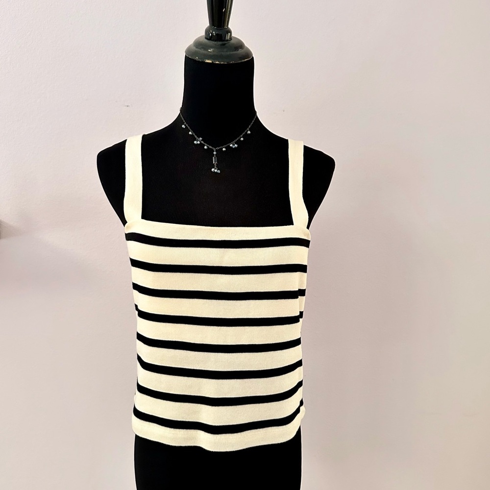Massimo Dutti Cotton Tank Top 🌼